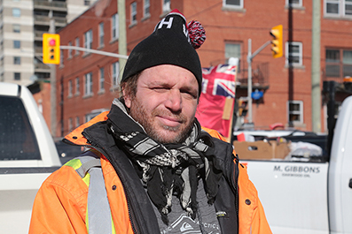 Ottawa Truck Protest : February 2022 : Personal Photo Projects : Photos : Richard Moore : Photographer